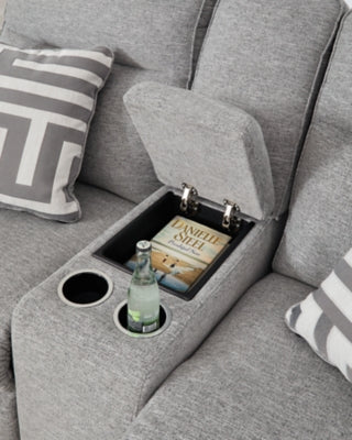 Loveseat reclinable eléctrico Biscoe