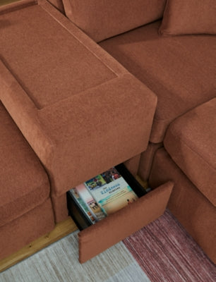 Sofá seccional de 3 piezas y loveseat seccional de 2 piezas Modmax