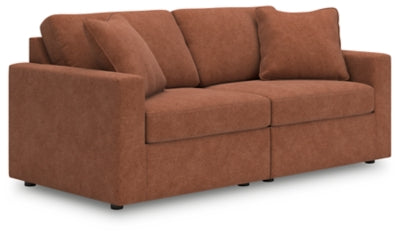 Sofá seccional de 3 piezas y loveseat seccional de 2 piezas Modmax