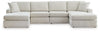 Seccional Modmax de 4 piezas con chaise longue