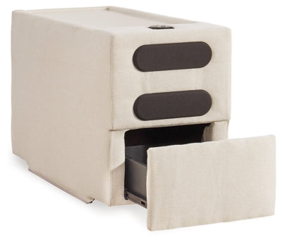 Seccional Modmax de 6 piezas con chaise longue y otomana