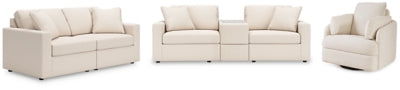 Sofá seccional de 3 piezas, loveseat seccional de 2 piezas y sillón reclinable giratorio Modmax