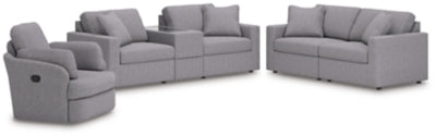 Sofá seccional de 3 piezas, loveseat seccional de 2 piezas y sillón reclinable giratorio Modmax