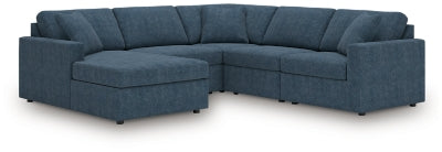 Seccional Modmax de 5 piezas con chaise longue