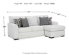 Sofá chaise longue Tasselton
