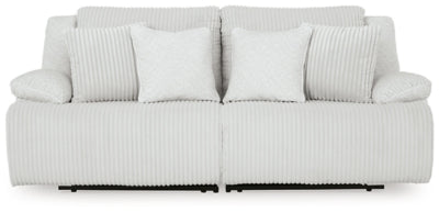 Loveseat seccional de dos piezas de primer nivel