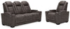 Sofá reclinable eléctrico HyllMont y sillón reclinable eléctrico