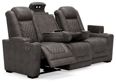 Sofá reclinable eléctrico HyllMont y sillón reclinable eléctrico