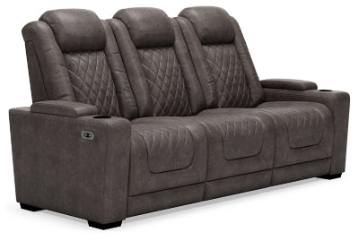 Sofá reclinable eléctrico HyllMont y sillón reclinable eléctrico
