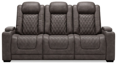 Sofá reclinable eléctrico HyllMont y sillón reclinable eléctrico