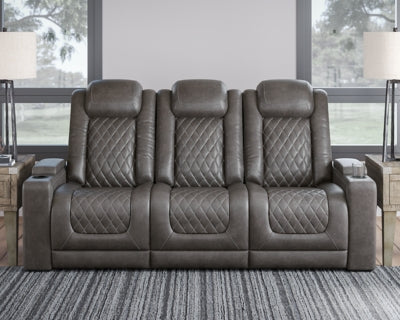 Sofá reclinable eléctrico HyllMont y sillón reclinable eléctrico