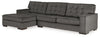 Seccional de 2 piezas Coulee Point con chaise longue