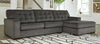 Seccional de 2 piezas Coulee Point con chaise longue