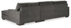 Seccional de 2 piezas Coulee Point con chaise longue