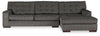 Seccional de 2 piezas Coulee Point con chaise longue