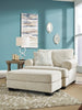 Oversized Chair and Ottoman