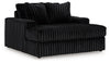 Seccional de 4 piezas y chaise longue extragrande Midnight-Madness