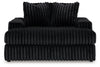Seccional de dos piezas y chaise longue extragrande Midnight-Madness