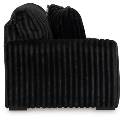 Seccional de 4 piezas y chaise longue extragrande Midnight-Madness