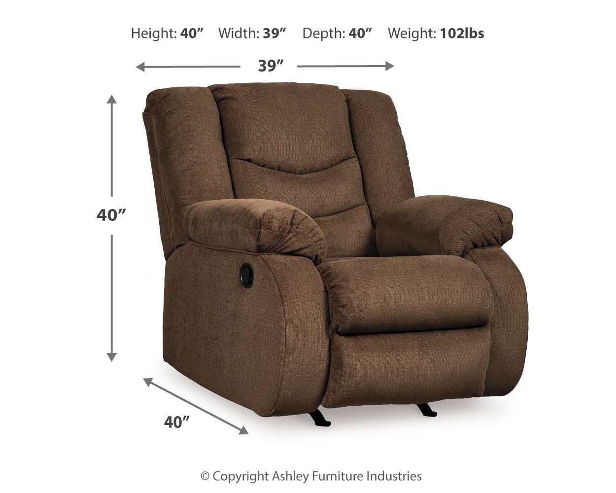 Sillón reclinable Tulen