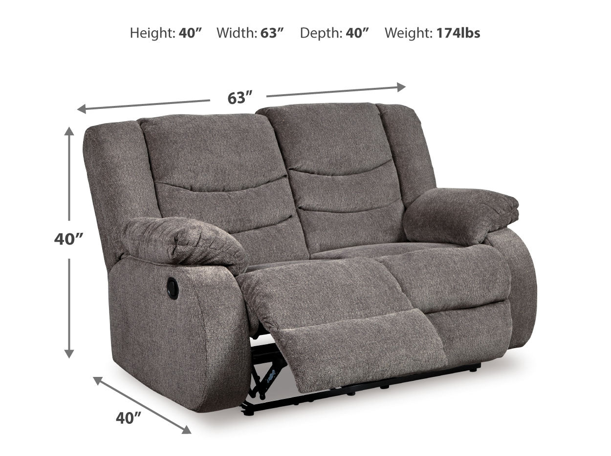 Loveseat reclinable Tulen