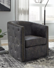 Silla giratoria decorativa Brentlow