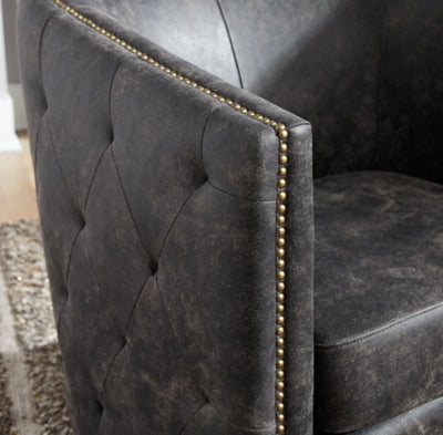 Silla giratoria decorativa Brentlow