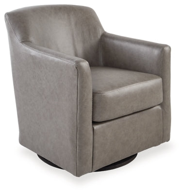 Silla giratoria decorativa Bradney