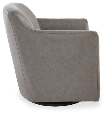 Silla giratoria decorativa Bradney