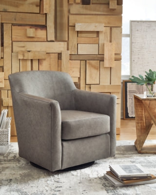 Silla giratoria decorativa Bradney