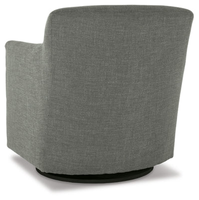 Silla giratoria decorativa Bradney