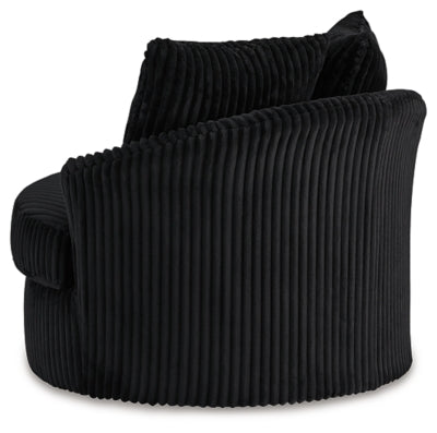 Silla giratoria decorativa Gramwell