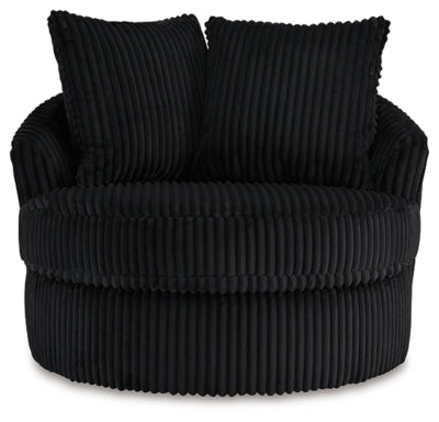 Silla giratoria decorativa Gramwell