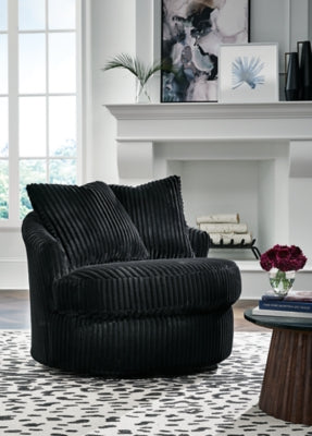 Silla giratoria decorativa Gramwell