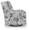 Sillón giratorio con acento deslizante Dustinford