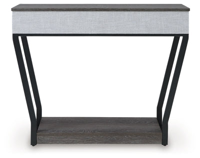 Mesa consola de sofá Sethlen con altavoz