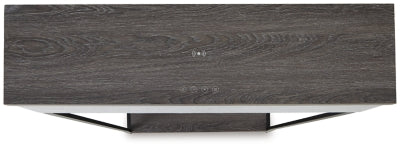 Mesa consola de sofá Sethlen con altavoz