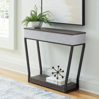 Mesa consola de sofá Sethlen con altavoz
