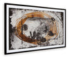Arte de pared con hendiduras