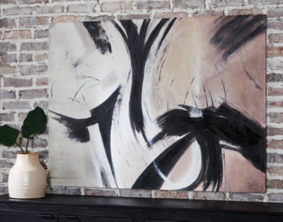 Arte de pared trenzado