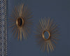 Espejo decorativo Doniel (juego de 2)