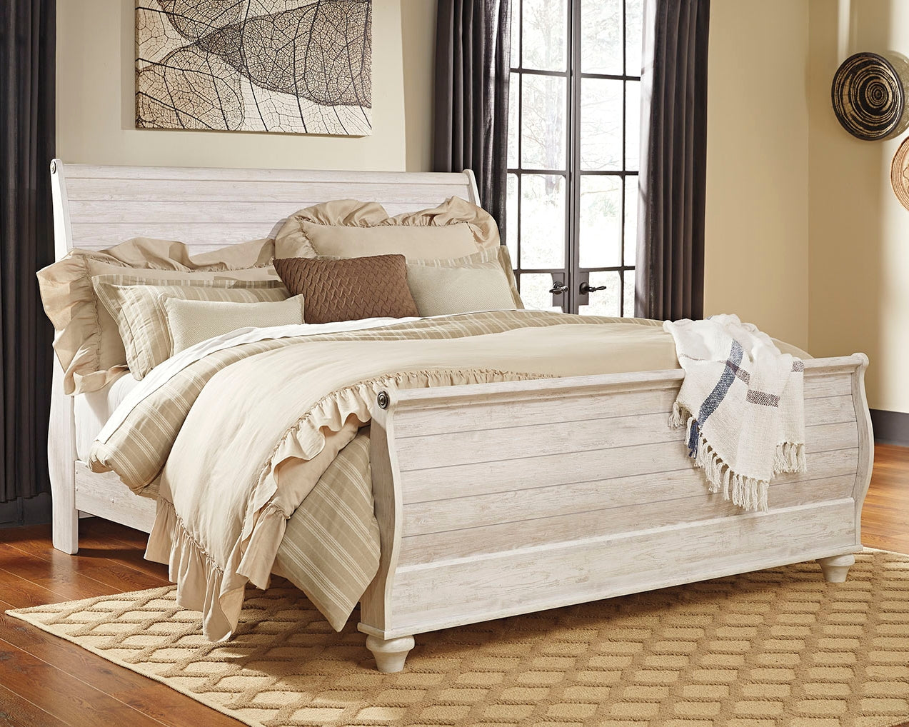 Cama tipo trineo Willowton Queen