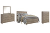 Paquete de dormitorio de 6 piezas