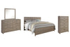 Paquete de dormitorio de 6 piezas