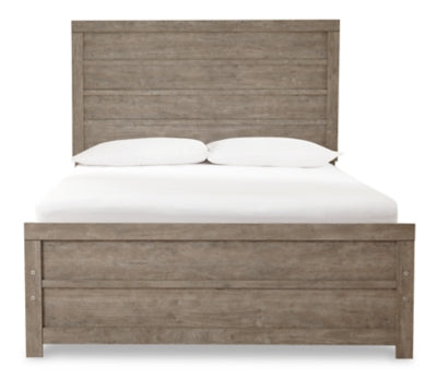 Cama, cómoda y arcón Culverbach con paneles completos