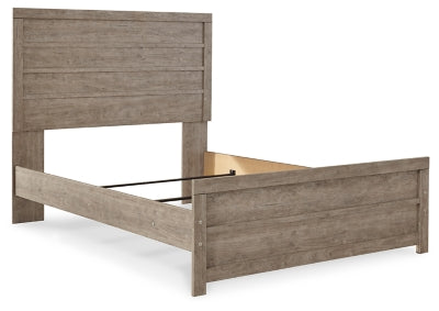 Cama, cómoda y arcón Culverbach con paneles completos