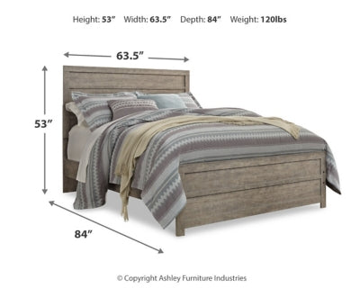 Cama Queen con paneles Culverbach