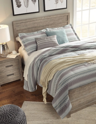 Cama Queen con paneles Culverbach