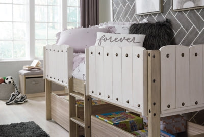 Estructura de cama alta individual Wrenalyn