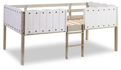 Estructura de cama alta individual Wrenalyn